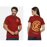 TRIČKO ČERVENÉ - JAWA - ČZ - (VELKÉ LOGO ČZ) - (UNISEX - PÁNSKÉ I DÁMSKÉ)